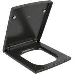 Villeroy&boch - memento 2. 0 - abattant de wc, softclosing, quickrelease, pure black 8m24s1r7