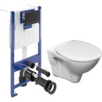 Villeroy&boch - pack wc bâti - support sol mur + wc cersanit s - line pro + abattant thermoplastique ... Villeroy&boch - pack wc bâti - support sol mur + wc cersanit s - line pro + abattant thermoplastique ...