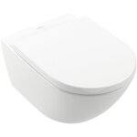 Villeroy & boch subway 3. 0 wc suspendu - 56cm - cuvette profonde - twistflush - antibact�rien - avec ...