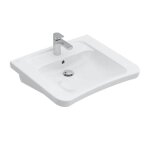 Villeroy&boch - vicare - lavabo 650x550 mm, avec trop - plein, trou pour robinet, antibac, ceramicplus, ... Villeroy&boch - vicare - lavabo 650x550 mm, avec trop - plein, trou pour robinet, antibac, ceramicplus, ...