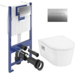 Villeroy&boch - viconnect pro s pack wc bâti - support + wc sans bride hansgrohe + abattant softclose ... Villeroy&boch - viconnect pro s pack wc bâti - support + wc sans bride hansgrohe + abattant softclose ...