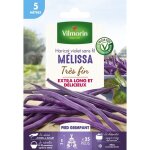 Haricot grimpant violet mlissa - 5 m vilmorin