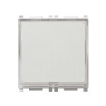 Plana bouton avec plaque signaltique 14050 - vimar