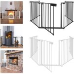 Vingo - swanew barrire de scurit chemine xl 310cm pare - feu scurit enfant fixation murale 5 lments ...