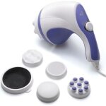 (violet et blanc)bras de massage �lectrique multifonction - masseur, anti - cellulite, soin des pieds. ...
