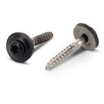 Vis - express - vis faitage t�te frais�e bomb�e tfb torx t20 inox a2 ral7016 gris anthracite 4. 5x45 ...