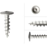 Vis de supports pour poteau galvanises 10 x 40 mm - 50 pices