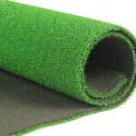 Visiodirect - moquette 100 % synthtique gazon vert pour terrasse, balcon, jardin - longueur 300 x largeur ...