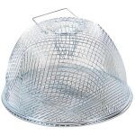 Visiodirect - pige pour rats, cage de pige  rats en zinc coloris gris - 20 cm