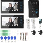 Visiophone 7 pouces - cran tactile - vision nocturne - interphone - carte de mot de passe - moniteur ... Visiophone 7 pouces - cran tactile - vision nocturne - interphone - carte de mot de passe - moniteur ...