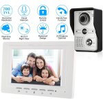 Tonysa visiophone connect kit interphone vido filaire avec cran couleur 7 , portier vido pour famille, ...