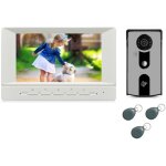 Visiophone couleur avec lecteur de badges