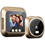 Visiophone numrique avec cran lcd 2, 4  - dtection de mouvement - vision nocturne infrarouge 135 ...