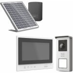 Visiophone solaire et sans fil simple à installer avec écran nomade thomson air Visiophone solaire et sans fil simple à installer avec écran nomade thomson air