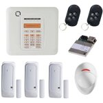 Visonic - alarme powermaster kit dtecteur d'ouverture ip - alu