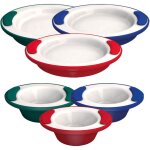 Vital - assiette isotherme ptrole - creuse