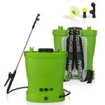 Vito - pulvérisateur de jardin 16l à batterie pulvérisateur electrique 6 bars - buses, chargeur et lance ... Vito - pulvérisateur de jardin 16l à batterie pulvérisateur electrique 6 bars - buses, chargeur et lance ...