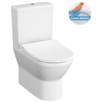 Vitra integra pack wc � poser sans bride avec abattant frein de chute et r�servoir, blanc (9859 - 003 ...