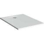 Vitra leaf by siko receveur de douche rectangulaire 90x80 cm, acrylique antid�rapant, blanc (6519 - 090 ...