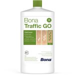Vitrificateur monocomposant bona traffic go - vernis parquet - rnovateur bois - ultra mat 1l