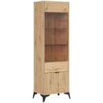 Petits - meubles - vitrine 2 portes mao bois