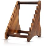 Vitrine en bois pour exposer blocs de couteaux, couteaux fixes, porte - couteaux et autres s�ries de ...