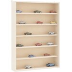 Vitrine de collection en bois avec 6 �tag�res 40x8, 5x55 cm vidaxl