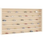 Vidaxl - vitrine de collection en bois avec 6 �tag�res 80x8, 5x55 cm