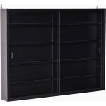 Vitrine murale nady noire Vitrine murale nady noire