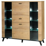 Mobilier1 - commode talsere 102 , avec tiroirs et portes, nombre de tiroirs: 0, 131x131x40cm Mobilier1 - commode talsere 102 , avec tiroirs et portes, nombre de tiroirs: 0, 131x131x40cm