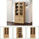 The living store - vitrine en verre vigo 85x35x170 cm bois massif de pin - vitrine en bois - meuble rangement ... The living store - vitrine en verre vigo 85x35x170 cm bois massif de pin - vitrine en bois - meuble rangement ...