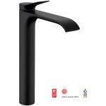 Hansgrohe - vivenis mitigeur de lavabo surlev 250 sans tirette ni vidage, bec cascade, noir mat (75042670) ...
