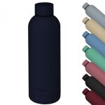 Bouteille, gourde isotherme chaud ou froid en acier inoxydable, réutilisable - 500 ml - gris anthracite ... Bouteille, gourde isotherme chaud ou froid en acier inoxydable, réutilisable - 500 ml - gris anthracite ...