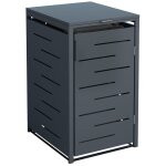 Vivol - abri de poubelle design - 1 conteneur - anthracite Vivol - abri de poubelle design - 1 conteneur - anthracite