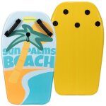 Bodyboard avec poignées - 80x46x5. 2 cm - palms beach bleu Bodyboard avec poignées - 80x46x5. 2 cm - palms beach bleu