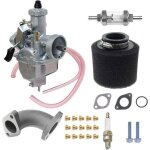 Vm22 carburateur d'admission de carburateur 26 mm filtre � air 38 mm pour xr50 crf70 klx bbr rfz braaap ...