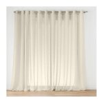 Douceur d'intérieur - voilage à ?illets pour baie vitrée 400 x 240 cm voile tissé carlin Douceur d'intérieur - voilage à ?illets pour baie vitrée 400 x 240 cm voile tissé carlin