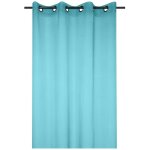 Voilage uni 135 x 260 cm mona bleu celadon