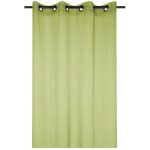 Voilage uni 135 x 260 cm mona vert tilleul