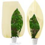 Voile d'hiver pour plantes d'ext�rieur, 200 x 240 cm, 2 housses de protection antigel, housse de protection ...