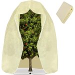 Voile hivernage plante exterieur, lot de 1 housse d'hivernage pour plantes en pot, 240 x 200 cm contre ...
