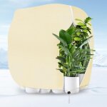 Voile hivernage plante exterieur, 180 x 120 cm r�utilisable protection hivernale pour plantes avec fermeture ...