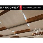 Voile d'ombrage diy, 0, 5x50m, 1 rouleau, sable