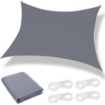 Voile d'ombrage, voile ombrage imperm�able, protection uv avec coupe - vent respirant, toile pour pergola ...