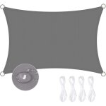 Voile d'ombrage imperméable rectangulaire 2 x 3m toile ombrage 95% une protection des rayons uv pour ... Voile d'ombrage imperméable rectangulaire 2 x 3m toile ombrage 95% une protection des rayons uv pour ...