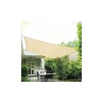 Voile d'ombrage rectangulaire 2x5m toile d ombrage voile de soleil impermable respirant protection des ...
