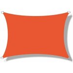 Voile d'ombrage rectangulaire voile ombrage impermable, protection 95% uv avec coupe vent respirant, ...