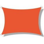 Voile d'ombrage rectangulaire voile ombrage impermable, protection 95% uv avec coupe vent respirant, ...