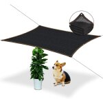 Voile d'ombrage - pour terrasses et gazebos 2x2 m, store de terrasse et balcon rectangulaire 70%, filet ... Voile d'ombrage - pour terrasses et gazebos 2x2 m, store de terrasse et balcon rectangulaire 70%, filet ...