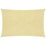 Design in - voile d'ombrage, toile d'ombrage, voile de parasol 160 g / m² beige 3, 5x5 m pehd cfw37082 ... Design in - voile d'ombrage, toile d'ombrage, voile de parasol 160 g / m² beige 3, 5x5 m pehd cfw37082 ...